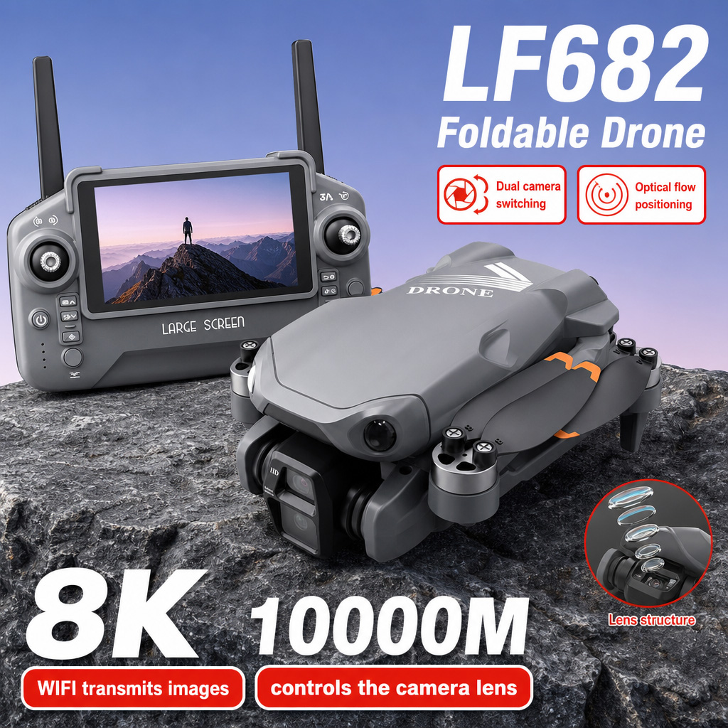 Drone Racing Camera - Foto Udara Drone LF682 8K HD