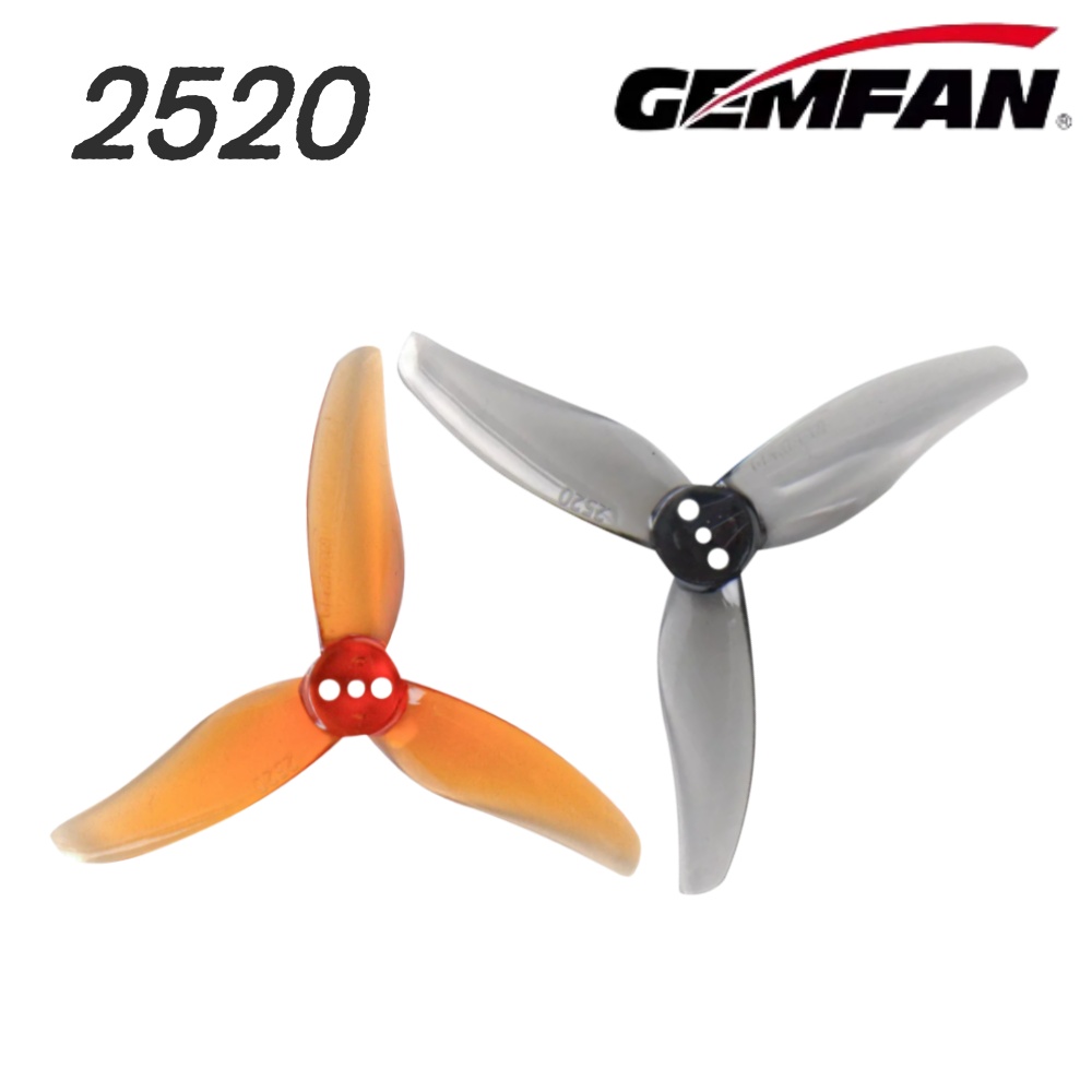 Drone Racing Motor - 4 Pasang Gemfan Hurricane 2520 2.5X2X3