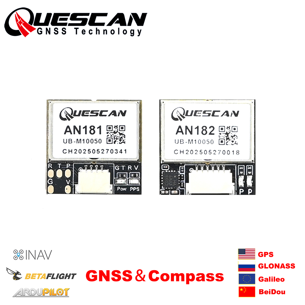 Drone Racing Flight Controller - Modul GPS GNSS QUESCAN 18mm M10
