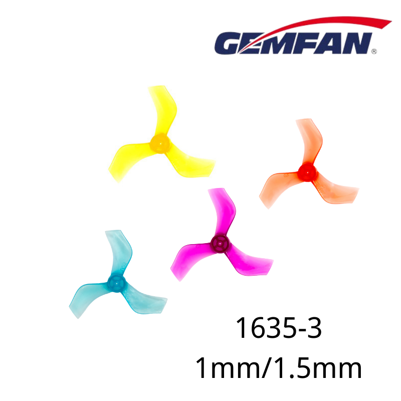 Drone Racing Propeller - Gemfan 1635 40mm 3-Blade Propeller 8