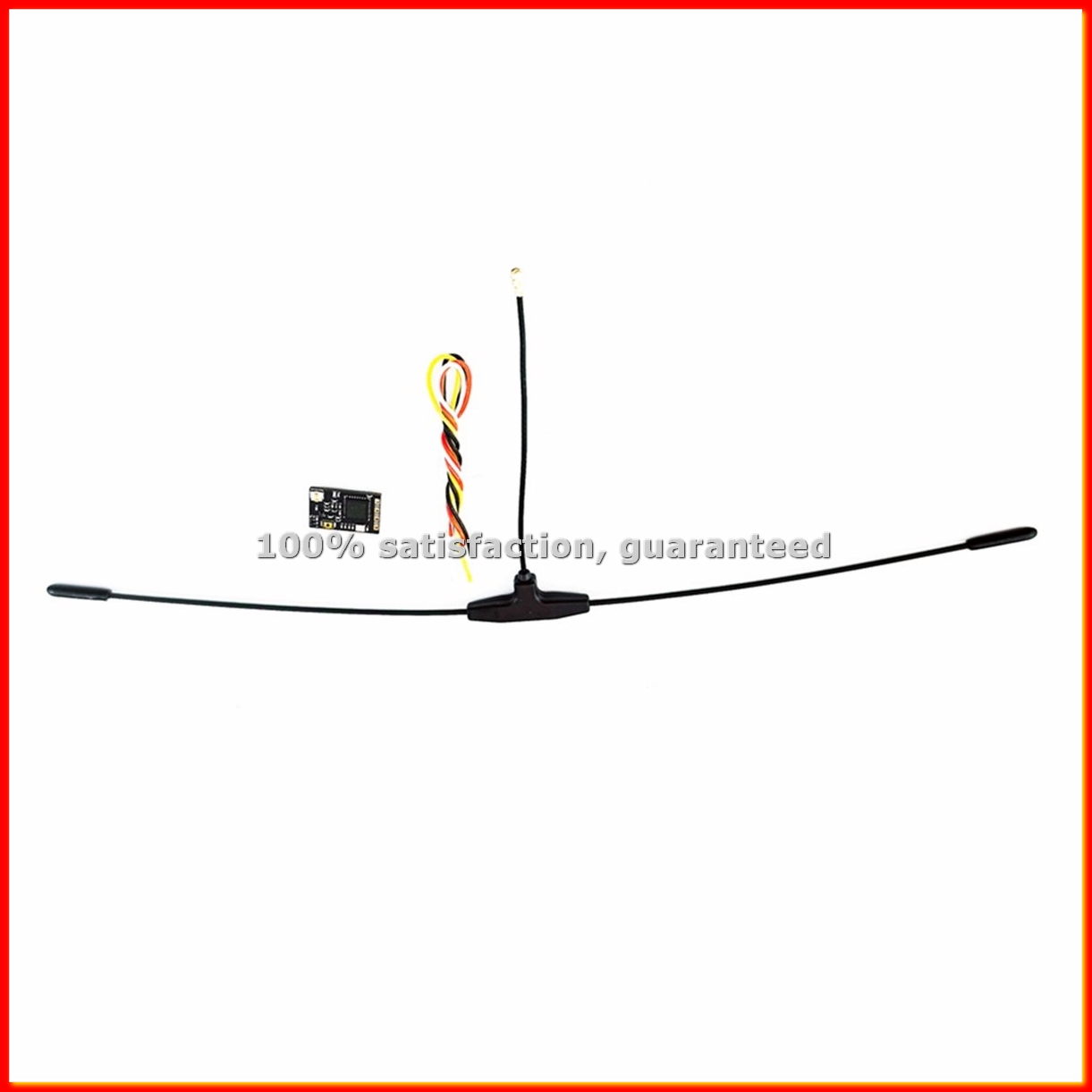 Drone Racing Receiver - Penerima 500MHz 500.5MHz-524.9MHz dengan Antena T-Type