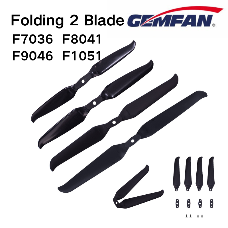 Drone Racing Propeller - Prop Lipat 2 Bilah 7-10 Inci