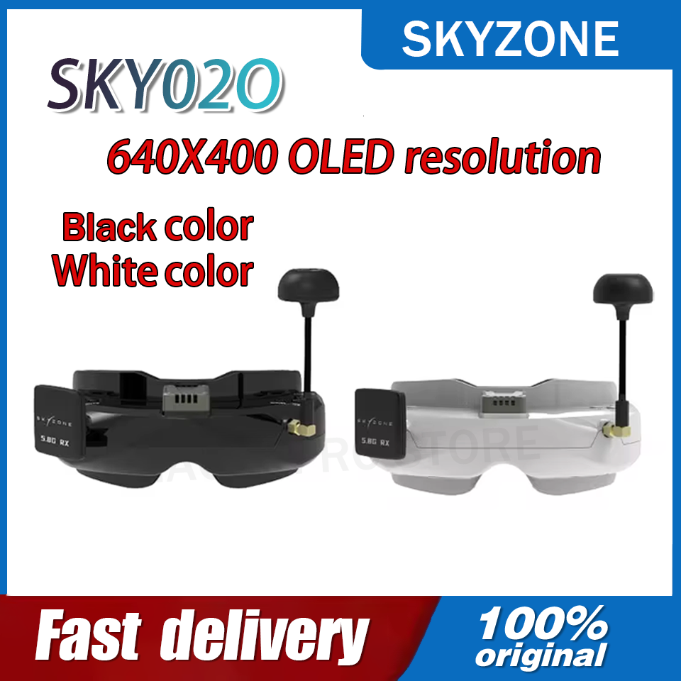SKYZONE SKY02O OLED 5.8GHz 2S- - Drone Racing Goggles ulasan dan harga