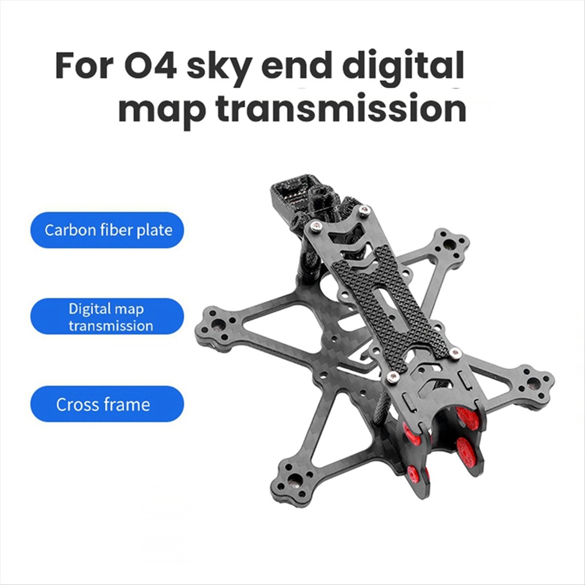 Fi-100 Kit Rangka Baling-Balin - Drone Racing Motor ulasan dan harga