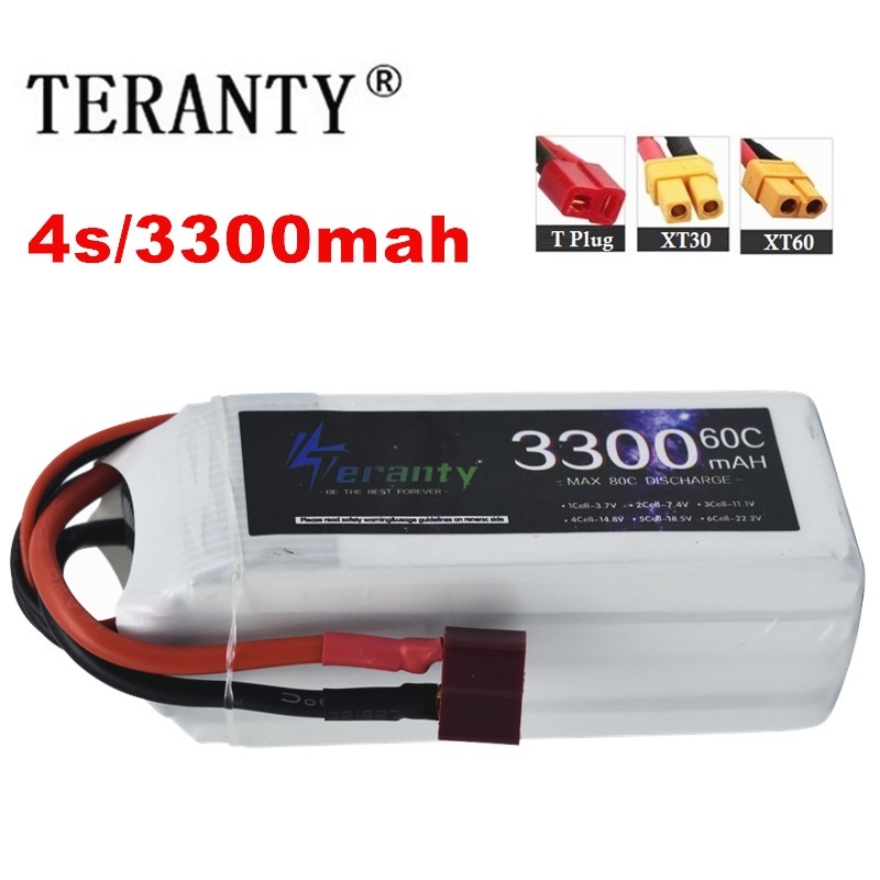 LiPo baterai isi ulang 4S 3300 - Drone Racing Battery ulasan dan harga