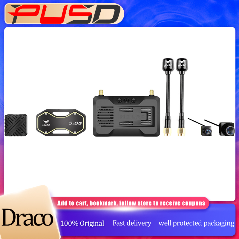 HGLRC Draco A1/A2 5.8Ghz HD VT - Drone Racing Transmitter ulasan dan harga