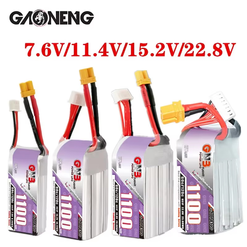 GNB Drone balap panjang, suku  - Drone Racing Battery ulasan dan harga