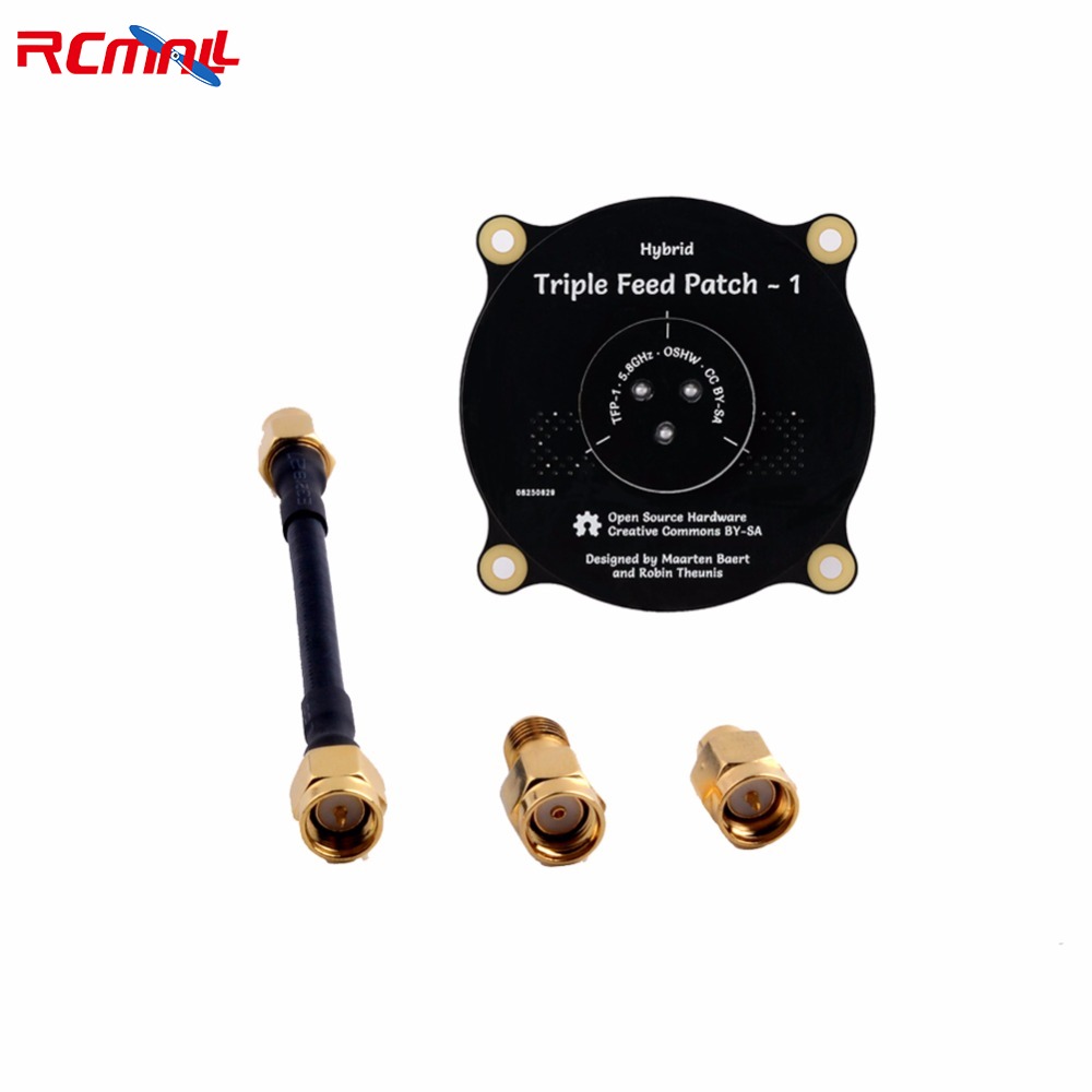 Antena Patch Triple Feed 5.8GH - Drone Racing Antenna ulasan dan harga