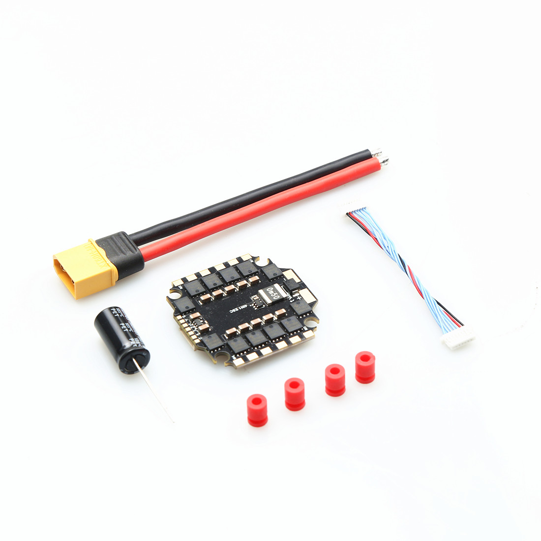 60A BLHELI_S 4IN1 3-6S ESC Tan - Drone Racing Esc ulasan dan harga