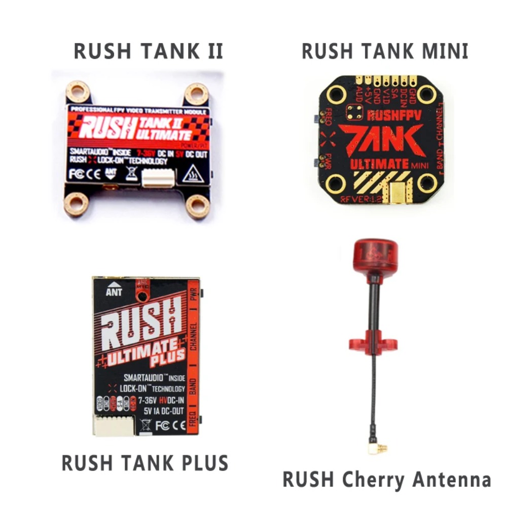 RUSH TANK Ultimate II/Mini/ PL - Drone Racing Transmitter ulasan dan harga