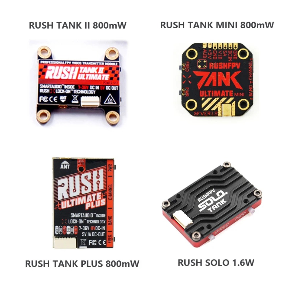 RUSH TANK Ultimate II/Mini/ PL - Drone Racing Transmitter ulasan dan harga