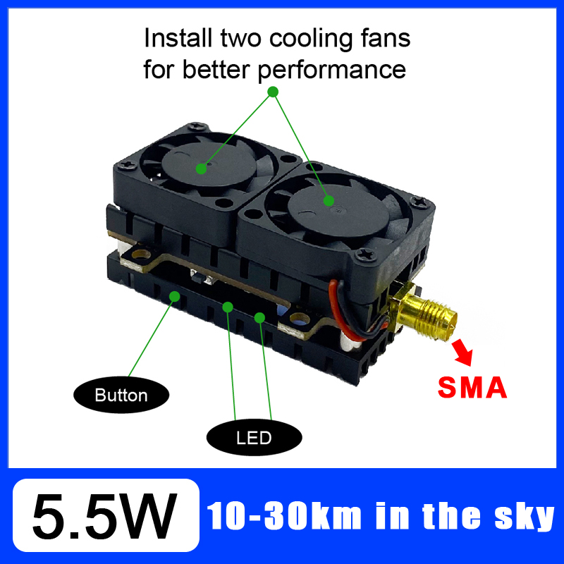 Pemancar Video Jarak Jauh 5.8G - Drone Racing Transmitter ulasan dan harga