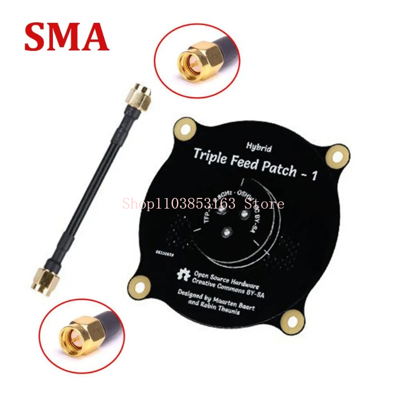 Antena Triple Feed Patch 5.8GH - Drone Racing Goggles ulasan dan harga