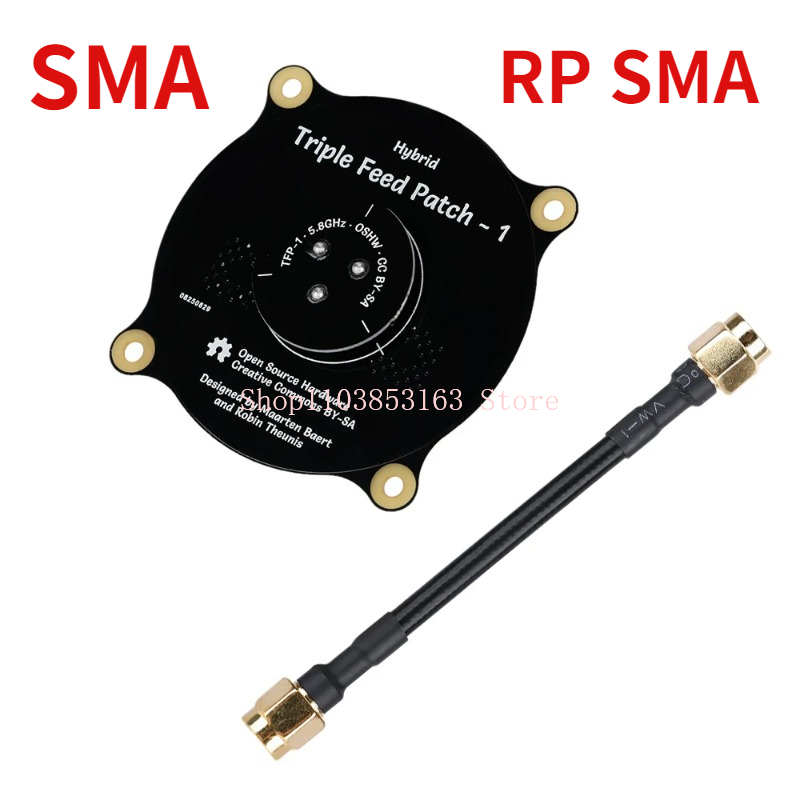 Antena Triple Feed Patch 5.8GH - Drone Racing Goggles ulasan dan harga