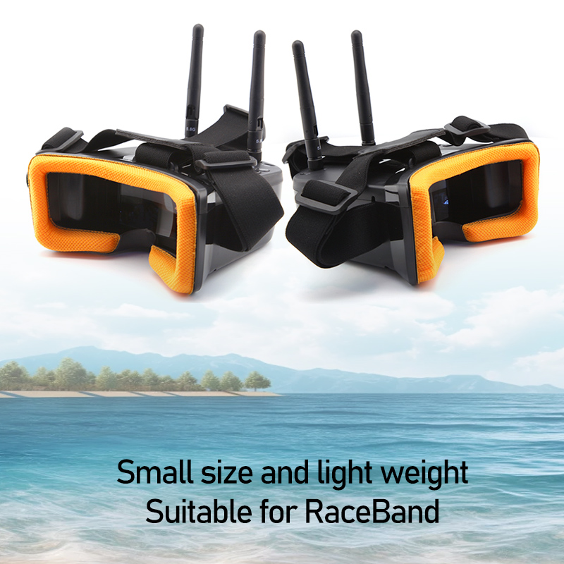 VR009 Kacamata Video FPV Layar - Drone Racing Goggles ulasan dan harga
